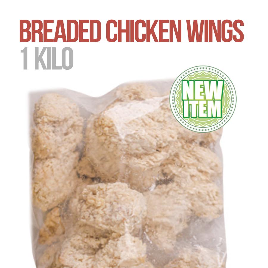 Breaded Chicken Wings 1 KILO
